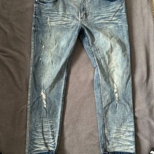 Size 40 skinny fit Dope jeans hard to find
